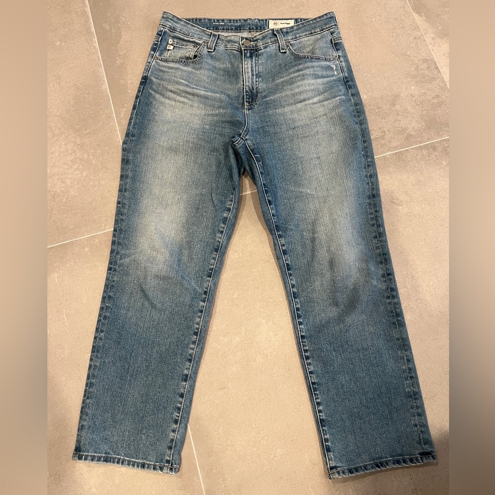 AG Jeans - Ag Adriano Goldschmied - Saige High Waist Straight Leg Jeans